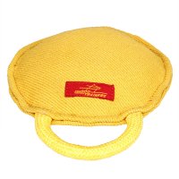 Dog Bite Tug of French Linen in Round Shape for Staffy Training