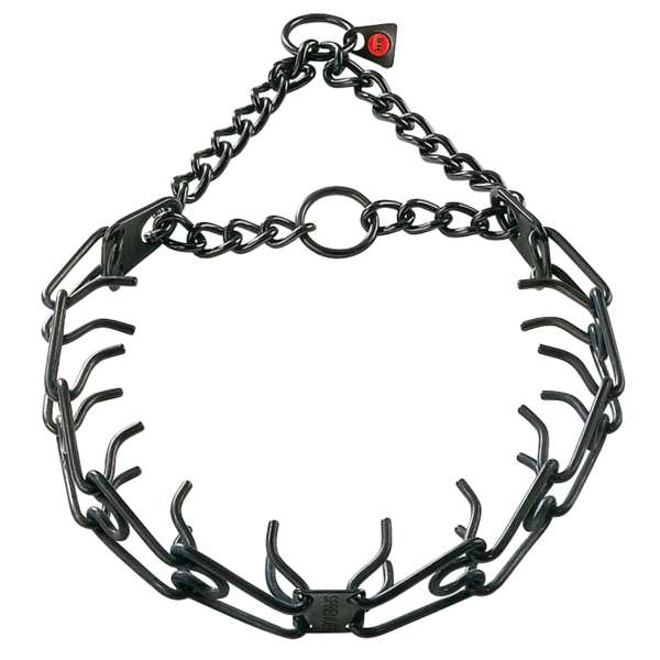 Prong collar made in black