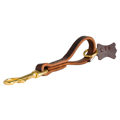 Comfy Leather Dog Leash Pull Tab [L18##1081 Pull tab dog lead] : Dog ...