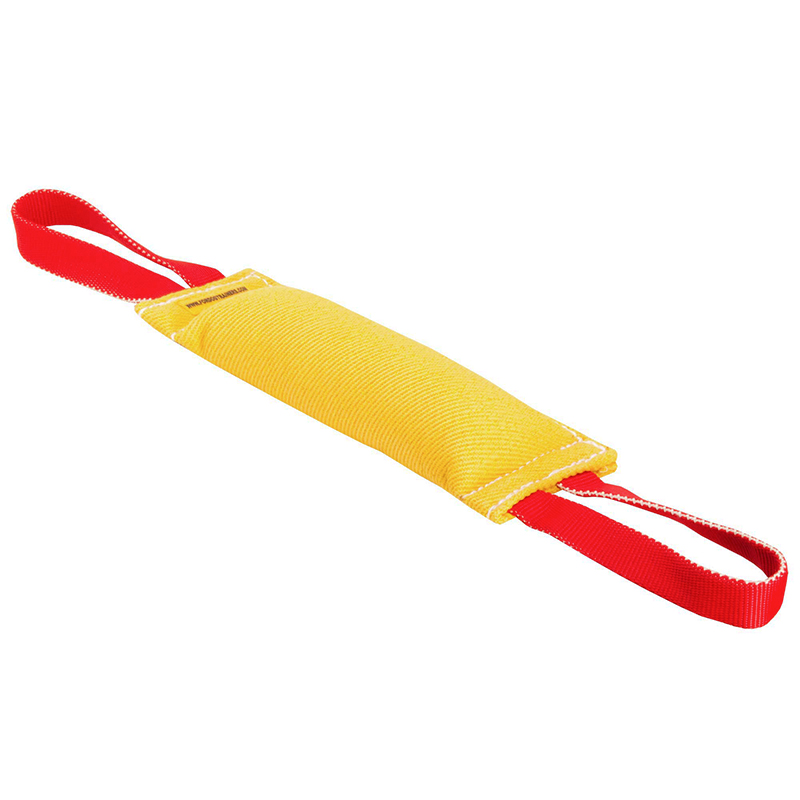 French Linen Dog Bite Tug