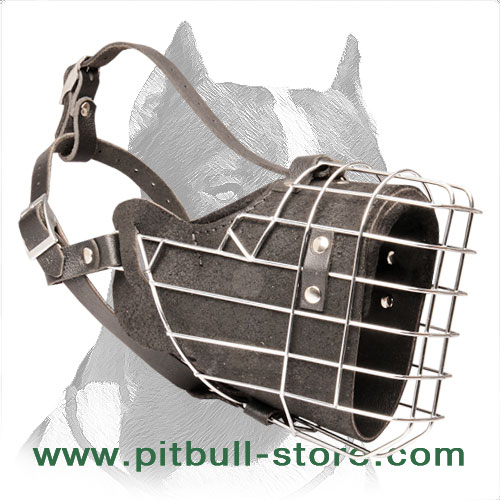 Top-quality Full Padded Wire Dog Muzzle