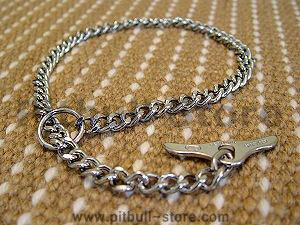 choker chain dog collar for pitbulls