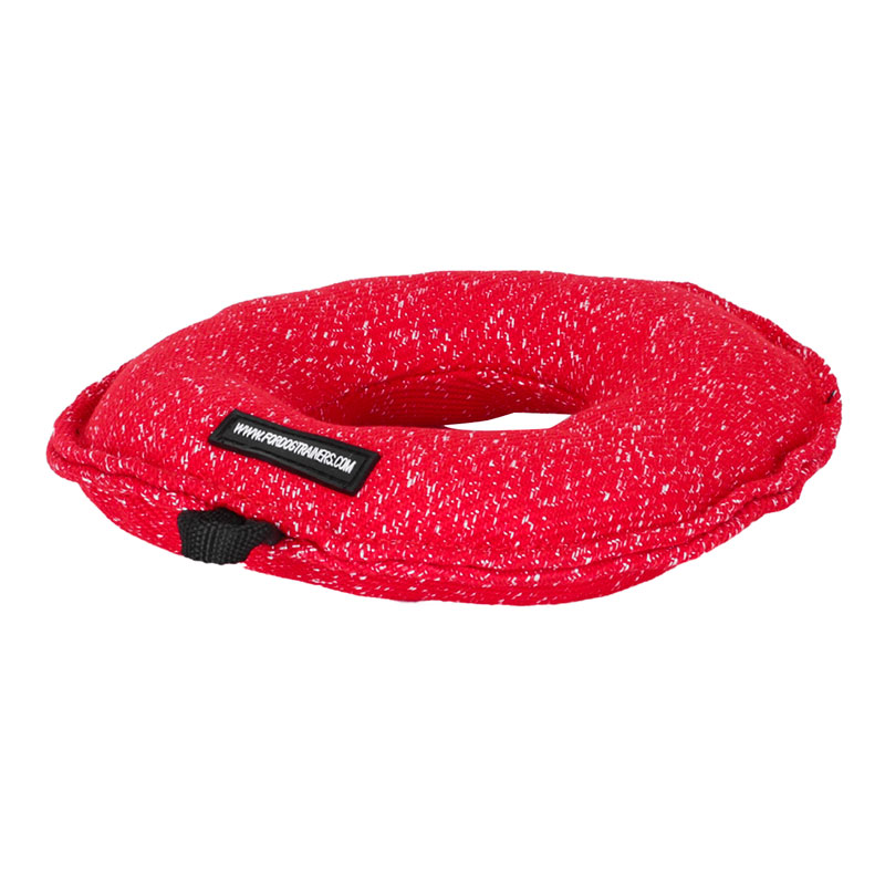 French Linen Dog Bite Tug - 2 1/3 inch x 8 3/5 inch (6cm x 22 cm)